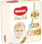 Подгузники детские гигиенические Huggies Elite Soft 5 (12-22кг) №28