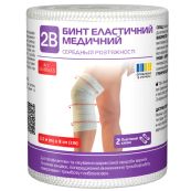 Бинт еластичний медичний середньої розтяжності 2B 2,5 м х 8 см