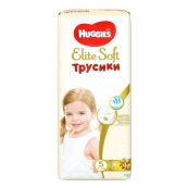 Підгузки дитячі гігієнічні Huggies Elite Soft Pants (12-17кг) №38