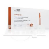 Ампулы-концетрат Babe Laboratorios Vitamin C+ для депигментации с антиоксидантным эффектом 2мл №10