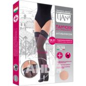 Чулки компрессионные Tiana 18-21мм 140 den бежевые размер 4