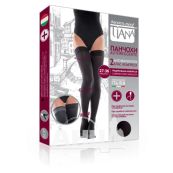 Чулки компрессионные Tiana 27-36мм 340 den черные размер 4