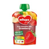 Пюре дитяче фруктове яблуко-банан-полуниця Milupa з 6 місяців 80 г