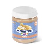 Мясное пюре Малятко цыпленок 100 г