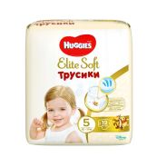 Підгузки дитячі гігієнічні Huggies Elite Soft Pants (12-17кг) №19