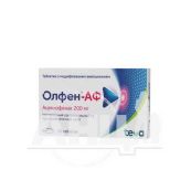Олфен-АФ таблетки с модифицированным высвобождением 200 мг блистер №10