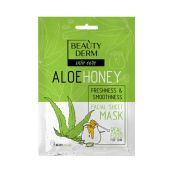 Маска Beauty Derm тканинна алое мед 25 мл
