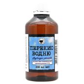 Перекис водню розчин для зовнішнього застосування 3 % флакон полімерний 200 мл