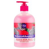 Рідке крем-мило Bioton Cosmetics шовковиця і малина 500 мл