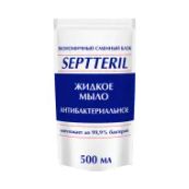 Жидкое мыло антибактериальное Septteril дой-пак 500 мл