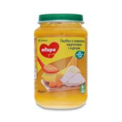 Пюре дитяче гарбуз-морква-картопля-курча Milupa з 6 місяців 200 г