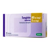 Телдипін таблетки 5 мг + 80 мг №30