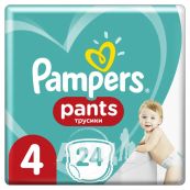 Підгузки-трусики Pampers Pants 4 Maxi (9-15кг) №24