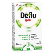 Дефлю захист цинк таблетки №30