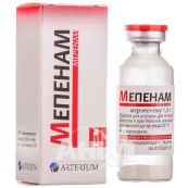Мепенам порошок для инъекций 1000 мг № 40
