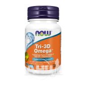 Омега Now Foods Tri-3D Omega капсули №30