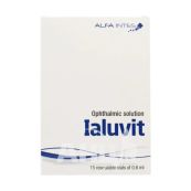 ЯЛУВИТ (IALUVIT) Р-Р ОФТАЛ. ФЛ. 0,6 МЛ №15 Alfa Intes Industria T. S., Италия*