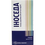 Іноседа сироп 250мг/5мл 120 мл