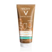 Солнцезащитное молочко Vichy Капиталь Солей SPF 50+ увлажняющее 200 мл