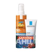LRP 1640 АНТГЕЛИОС ДЕРМО ПЕДИАТРИКС С/ЗАЩ.СПРЕЙ SPF50+ Д/ЧУВ.КОЖИ ДЕТЕЙ 200МЛ + ПОДАРОК La Roche-Posay