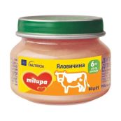 Пюре Milupa говядина 80 г