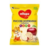 Рисові коржики Milupa яблуко 40 г