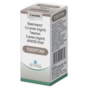 Тизоптан капли глазные флакон/капельница 3мл №1