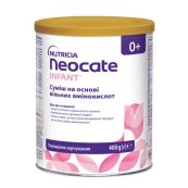 Функціональне дитяче харчування Neocate Неокейт на основі вільних амінокислот для дітей з харчовою алергією від народження 400 г