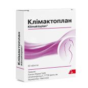 Клімактоплан таблетки №60