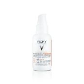Флюид солнцезащитный Vichy Капиталь Солей SPF 50+ против признаков фотостарения кожи лица с тонирующим пигментом 40 мл