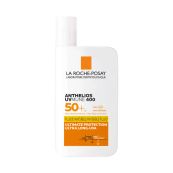 Легкий солнцезащитный флюид La Roche-Posay Антелиос UVA 400 SPF 50+ устойчивый к воде и поту для чувствительной кожи лица 50 мл