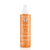 Солнцезащитный водостойкий спрей-флюид Vichy Капиталь Солей SPF 50+ для тела 200 мл