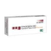 ТРАЗОДОН МС ТАБЛ. 50МГ №30 Medochemie