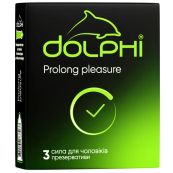 Презервативи Dolphi Prolong  pleasure з пролонгуючим ефектом №3