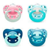 Пустышка Nuk Signature 10736657/4 силиконовая р 2