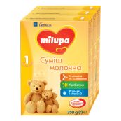 Молочна суміш Milupa 1 0-6 міс 350 г упаковка 3 штуки