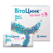 ВитаЦинк Кидс Иммуно с подсластителем порошок №20