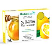 ХербалСептік льодяники зі смаком меду та лимону №24