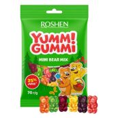Конфеты желейные Roshen Yummi Gummi Mini Bear Mix 70 г