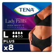 Урологічні труси Tena Lady Pants Plus для жінок Large Black №8