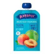 ПЮРЕ КАРАПУЗ ЯБЛОКО ПЕРСИК 110Г П/Э УП. 1550