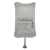 Глюкоза-Новофарм 5% пакет 500 мл