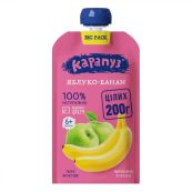 Пюре Карапуз Яблоко и банан 200 г