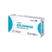 Экзифин таблетки 250 мг №14