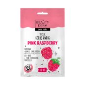 Маска-скраб для обличчя Beauty Derm Pink Raspberry 10 мл