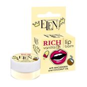 Бальзам для губ Elen Cosmetics Rich Vanilla 9 г