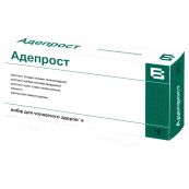 Адепрост суппозитории №10