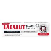 Зубная паста Lacalut Black & white 75 мл