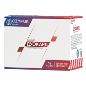 Дуокард дієтична добавка з підсолоджувачем порошок у саше 5 г №14