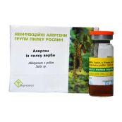 АЛЛЕРГЕН ИЗ ПЫЛЬЦЫ 10000 ЕД/МЛ ФЛАК.5МЛ ВЕРБА
